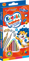 KREDKI OŁÓWKOWE 12 KOL. TRÓJKĄTNE BAMBINO MAJEWSKI