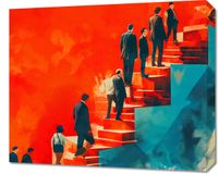 Obraz 60x50cm Metafory Sukcesu