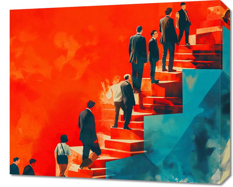 Obraz 60x50cm Metafory Sukcesu zdjęcie 1