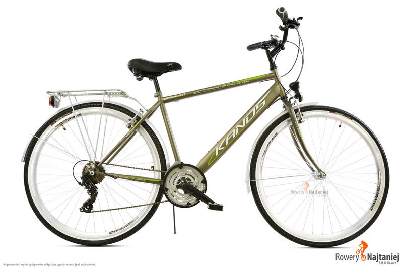 ROWER TREKING KANDS 28" GALILEO RAMA 19" MĘSKI GRAFITZIELONY! Arena.pl