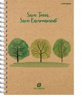 KOŁOZESZYT A4/80K KRATA MIX GREEN 400155221 A'5