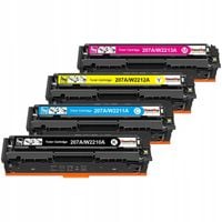 Zestaw 4 sztuk Toner do HP 207A z Chipem zamiennik