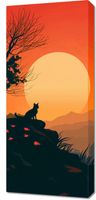Obraz 40x90cm Kocie Wzgórze