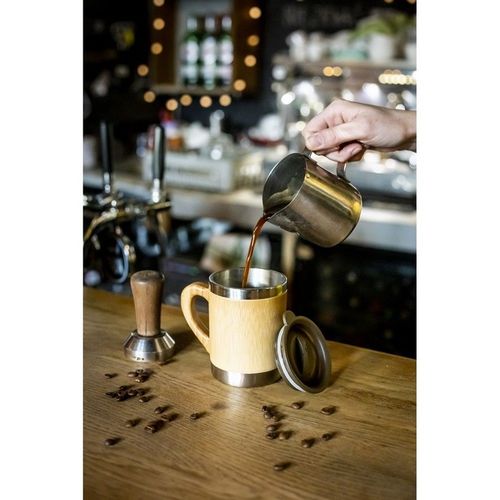 Bambusowy kubek termiczny 300 ml | Kol na Arena.pl