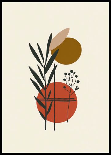 Plakat 50x70cm Kontrast w Botanice na Arena.pl