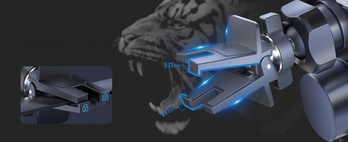 Uchwyt Samochodowy Na Telefon Feegar Qh400 Ładowarka Indukcja Szyba Kokpit na Arena.pl