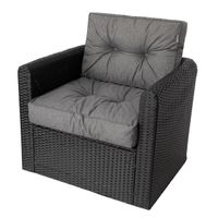 Poduszka ogrodowa KAJA na fotel, meble technorattan taras balkon 68x68
