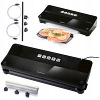 Zgrzewarka Silvercrest SV125 do pakowania próżniowego żywności czarna FOLIA