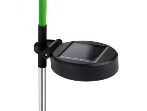 Lampa solarna ogrodowa lampka kwitnąca łąka kwiaty do ogrodu żółta łąka na Arena.pl