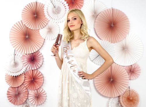 Szarfa Bride to be, biały, 75 cm na Arena.pl