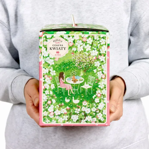 Puzzlove CzuCzu Czas na kwiaty puzzle 4 x 150 elementów na Arena.pl