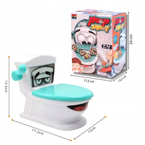 RODZINNA GRA ZRECZNOSCIOWA KUPA DO SEDESU TRAF KUPĄ DO SEDESU WC ZABAWA na Arena.pl