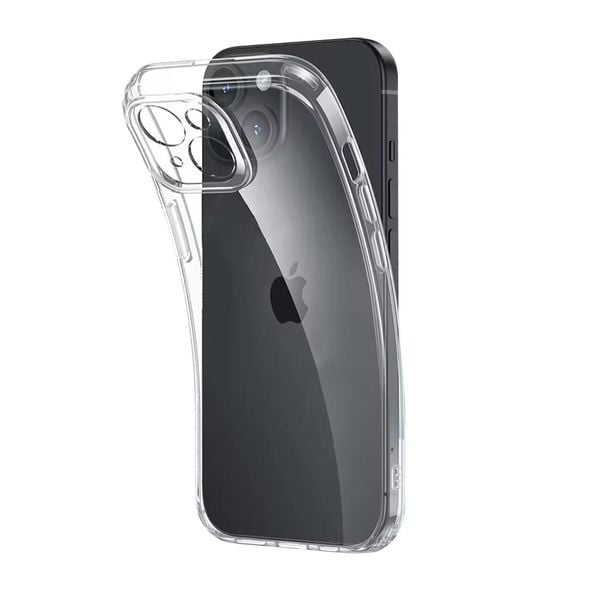 Teltech nakładka slim case 2mm do iPhone 13 transparentny zdjęcie 4