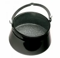 KOCIOŁEK WĘGIERSKI EMALIOWANY 6L GRUBA STAL
