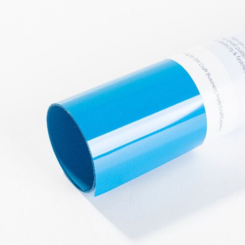 Folia flex - niebieska błyszcząca zdjęcie 5