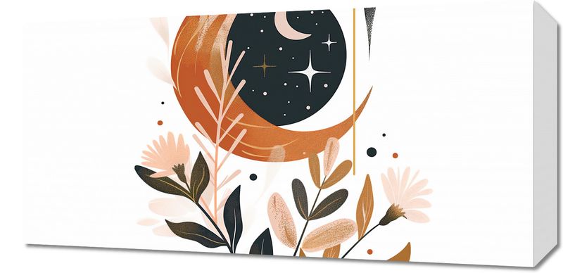 Obraz 60x30cm Siła i Księżyc zdjęcie 1