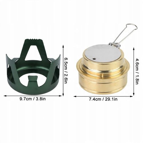 Palnik Alkoholowa Kuchenka Kocher Turystyczny na Arena.pl