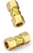 5X MOSIĘŻNY ŁĄCZNIK RUROWY ZŁĄCZKA ŚRUBOWA 10 MM ŚREDNICA ZEWNĘTRZNA