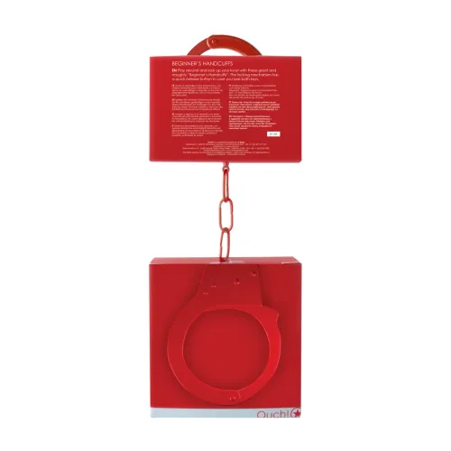 ouch! kajdanki metalowe z szybkim zwalnianiem dla początkujących na Arena.pl