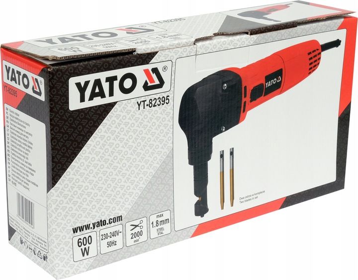 YATO NIBBLER NOŻYCE DO CIĘCIA BLACHY KAROSERII AUT 600W zdjęcie 9