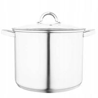 Garnek ze stali nierdzewnej + mata do gotowania Altom Design Fabio 11,5 l