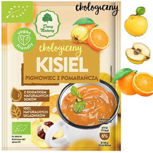 Dary Natury KISIEL eko PIGWOWIEC Z POMARAŃCZĄ na Arena.pl