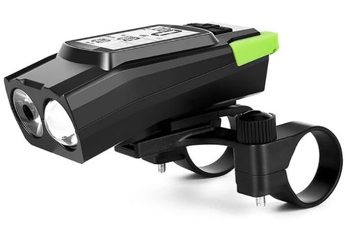 LAMPKA ROWEROWA LICZNIK BEZPRZEWODOWY KLAKSON 3w1 Zestaw na Arena.pl