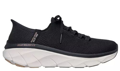 Buty damskie SKECHERS Slip-ins: Sport D'Lux Walker 2.0 - Thrill Movement (150105-BKTN) 39.5 na Arena.pl