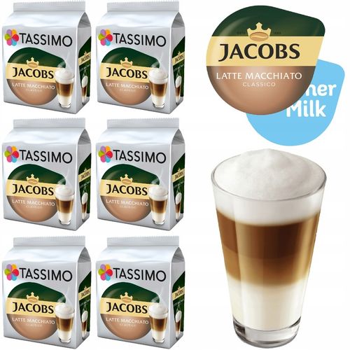 Kapsułki TASSIMO Latte Macchiato Classico 3 x 8 na Arena.pl