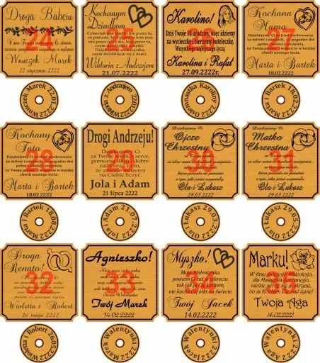 RÓŻA PREZENT 1-99 LAT URODZINY ROCZNICA ŚLUBU ETUI zdjęcie 5