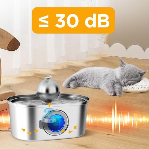 POIDEŁKO DLA KOTA PSA FONTANNA POIDŁO MISKA AUTOMATYCZNA CICHA FILTR na Arena.pl