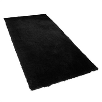 Dywan shaggy 80 x 150 cm czarny EVREN