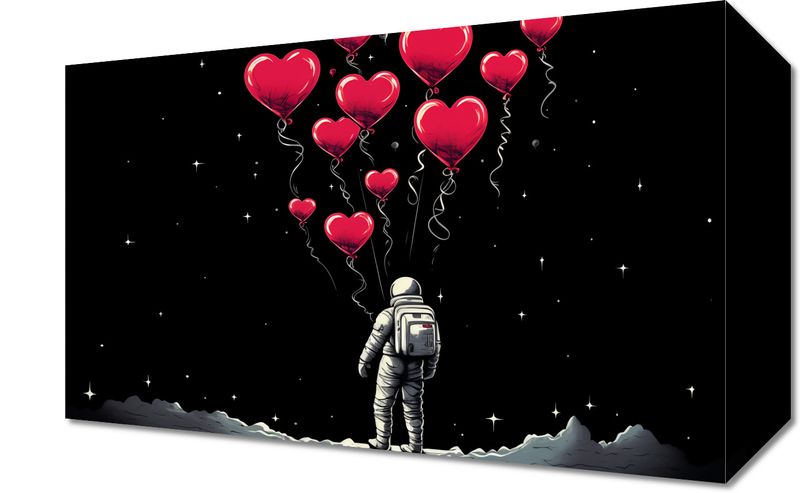 Obraz 30x20cm Astronauta Własnych Celi zdjęcie 1