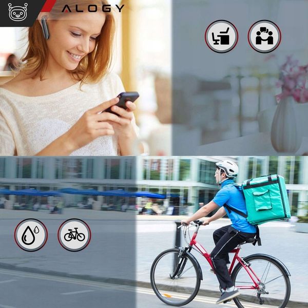 Słuchawka Bluetooth 5.1 Bezprzewodowa mikrofon Zestaw Słuchawkowy do rozmów zdjęcie 4