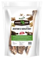 Zestaw gryzaków z dziczyzny - zdrowe przysmaki naturalne dla psa Balto 6szt