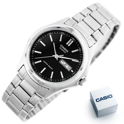 KLASYCZNY ZEGAREK MĘSKI CASIO MTP-1239D-1A - MULTIDATA  + BOX na Arena.pl