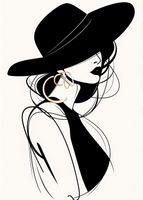 Plakat 39,5x55cm Uwikłana Elegancja