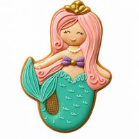 CIASTKO LUKROWANE BLOSSOME CAFE MAŁA SYRENKA RĘCZNIE ROBIONE