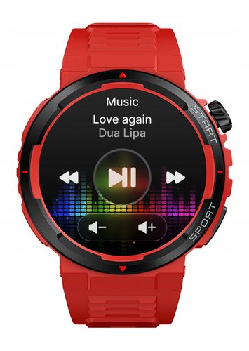 Smartwatch Zeblaze Ares 3 Plus czerwony na Arena.pl