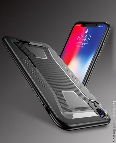 iPaky Shark elastyczne etui pokrowiec iPhone XR niebieski na Arena.pl