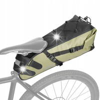 SAKWA ROWEROWA POD SIODEŁKO TORBA PODSIODŁOWA 10L WODOODPORNA WOREK
