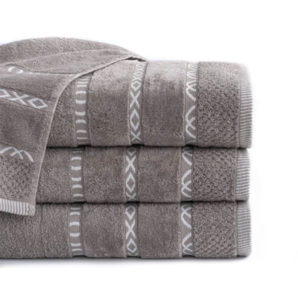 Ręcznik Kąpielowy GINO Popielaty 30x50 zdjęcie 3