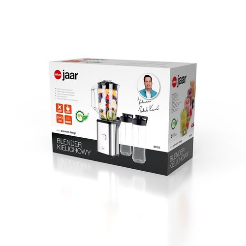 BLENDER KIELICHOWY DO KOKTAJLI 3w1 + 2 BIDONY 700W na Arena.pl