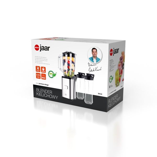 BLENDER KIELICHOWY DO KOKTAJLI 3w1 + 2 BIDONY 700W zdjęcie 6