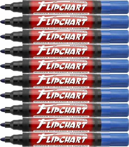 marker flipchart koń.okrągła niebieski a'12 na Arena.pl