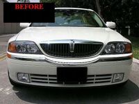 2000-2006 LINCOLN LS - LIstwy chrom grill chromowane na atra