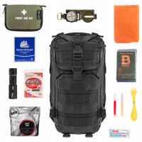 Plecak ewakuacyjny przetrwania Badger Outdoor Recon 25l V2 z wyposażeniem