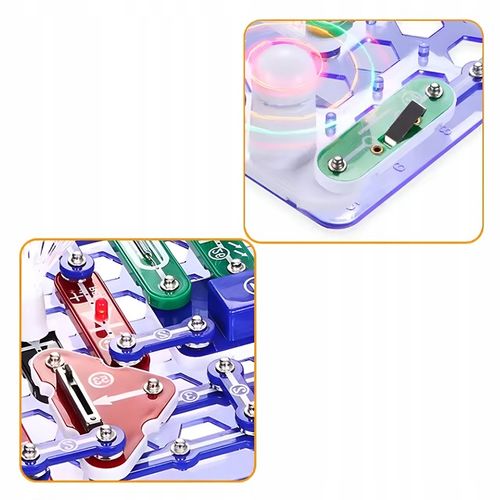 ZESTAW EDUKACYJNY MAŁY ELEKTRONIK EKSPERYMENTALNY ELEKTRYK NAUKA I ZABAWA na Arena.pl