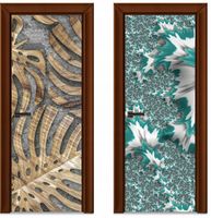 Naklejka samoprzylepna Okleina na Drzwi Szafę 3D