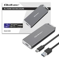 Mini Aluminiowa Obudowa Dysku Kieszeń M.2 SSD NVMe PCIe USB3.1 10Gb/s 2TB
